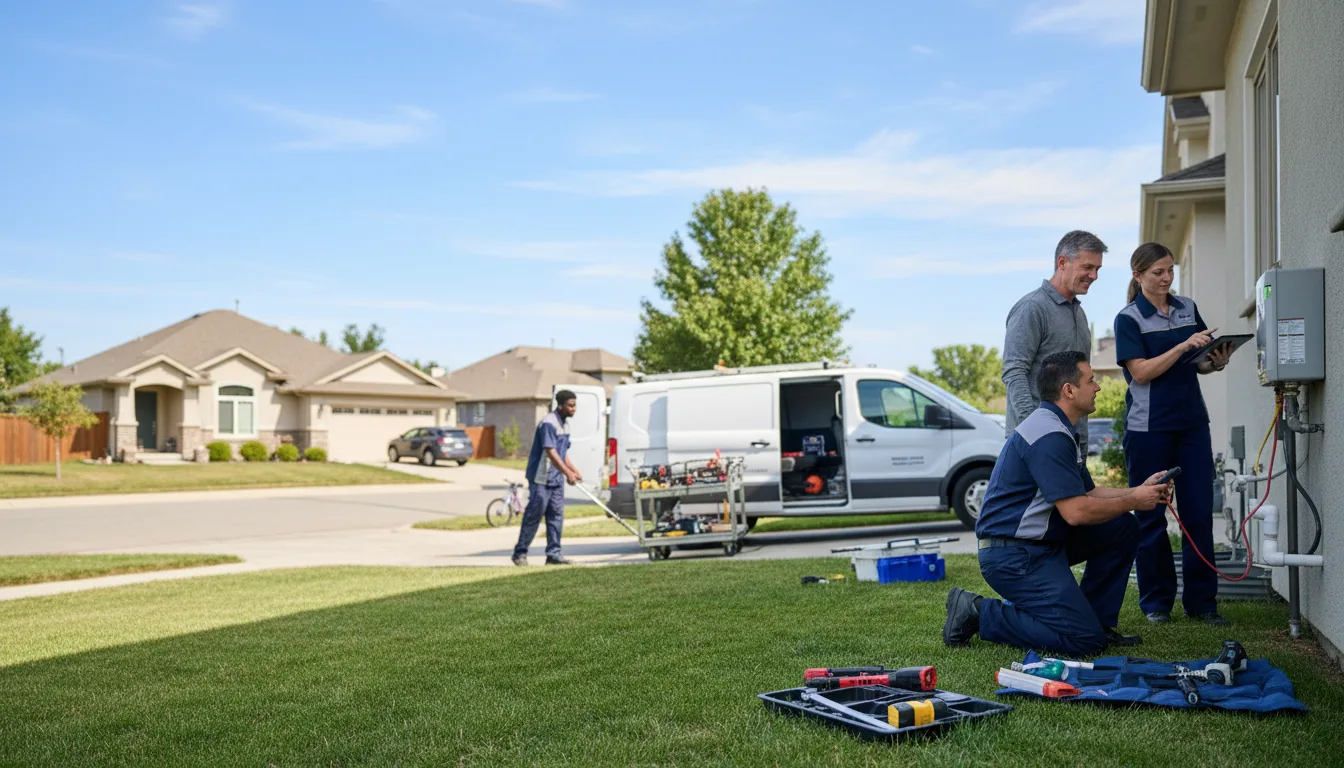 Tankless water heater service in Rising Fawn, GA